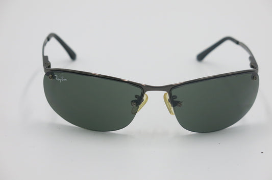 Ray-Ban RB3187 Sunglasses – Gunmetal / Green G-15