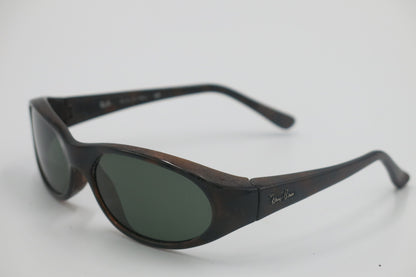 Ray-Ban Sunglasses RB2015 Tortoise Wraparound Sunglasses – Green G-15 Lenses