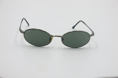 Ray-Ban RB8011 Titanium Sunglasses – Gunmetal / G-15 Green