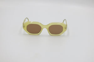 Paloma Picasso Sunglasses 8819 Yellow Crystal Acetate – New Old Stock