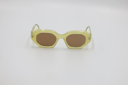Paloma Picasso 8819 Yellow Crystal Acetate Sunglasses – New Old Stock
