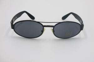 Vintage Fendi 303 Sunglasses | 1990s Deadstock | Black Rectangular Frames