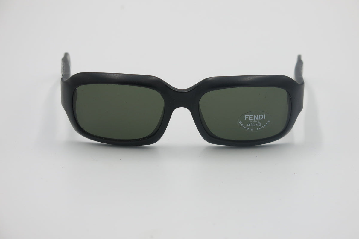 Fendi 7581 Black Rectangular Sunglasses – Deadstock, Never Worn