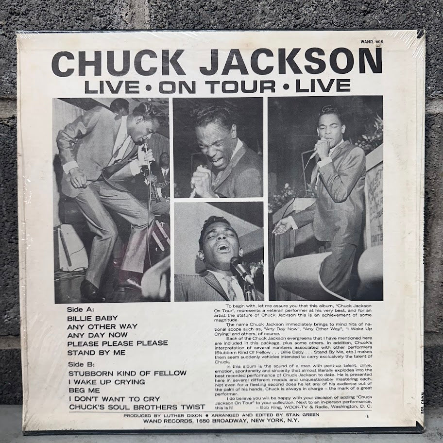 Chuck Jackson – On Tour (Live)