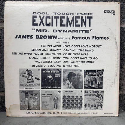 James Brown and His Famous Flames – Cool, Tough, Pure Excitement “Mr. Dynamite”