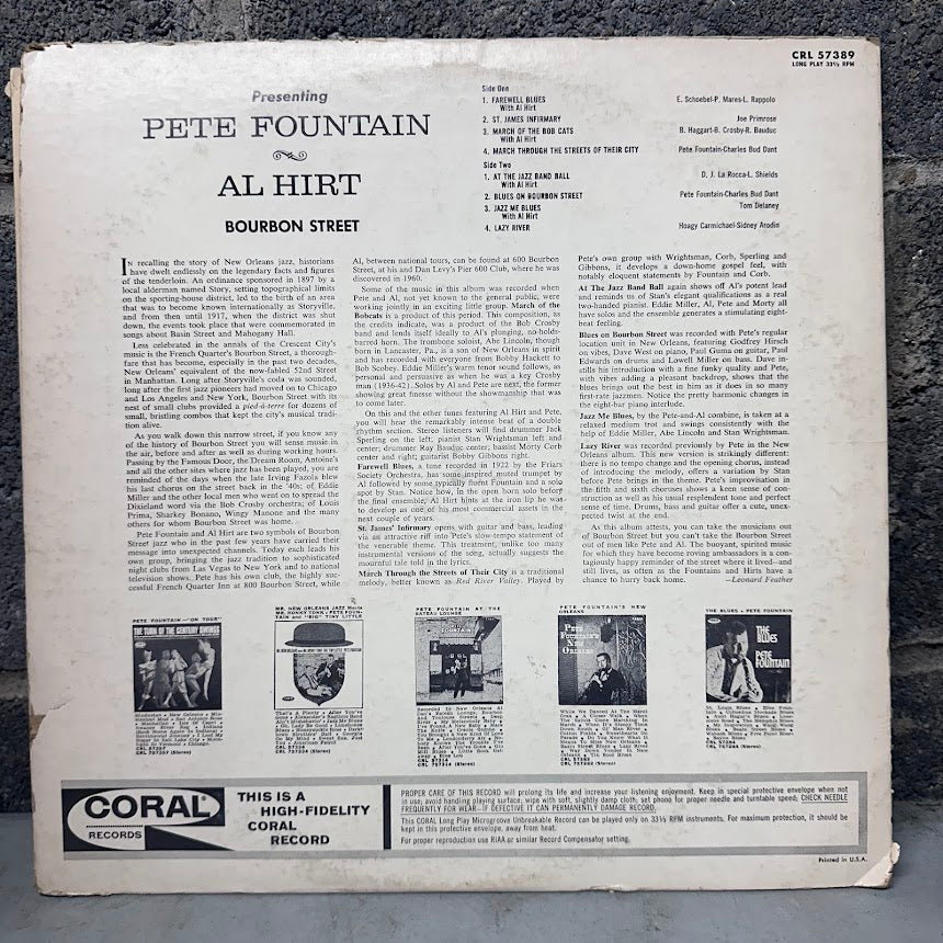 Pete Fountain & Al Hirt – Bourbon Street