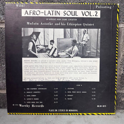 Mulatu Astatke & His Ethiopian Quintet – Afro-Latin Soul Vol. 2