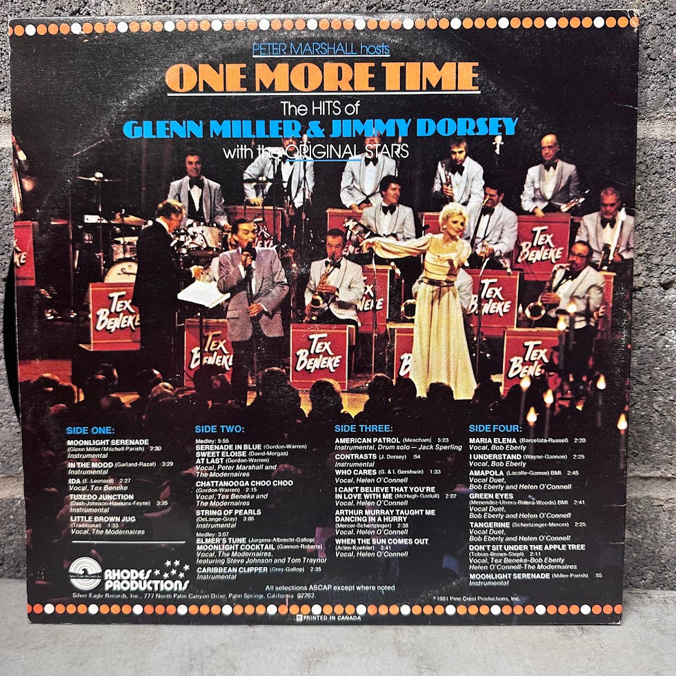 Tex Beneke & The Modernaires - One More Time: The Hits of Glenn Miller & Jimmy Dorsey