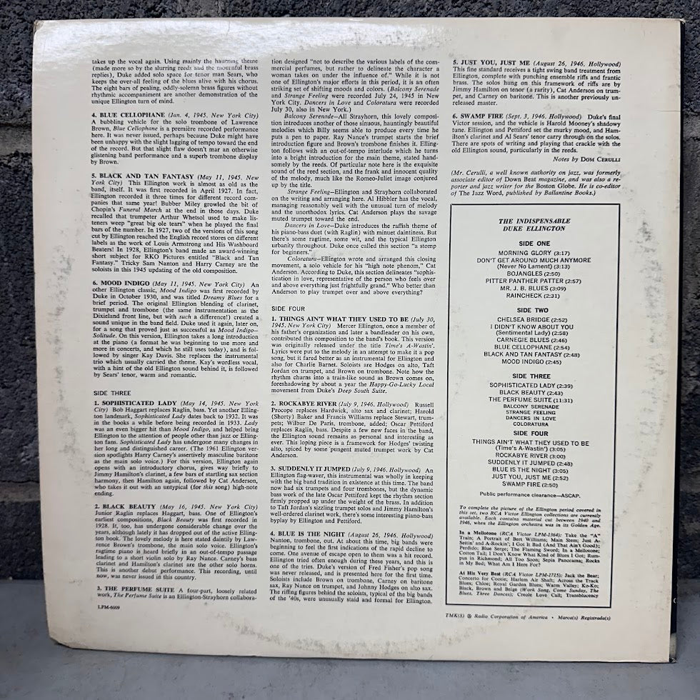 Duke Ellington - The Indispensable Duke Ellington: From the “Golden Years” 1940–1946