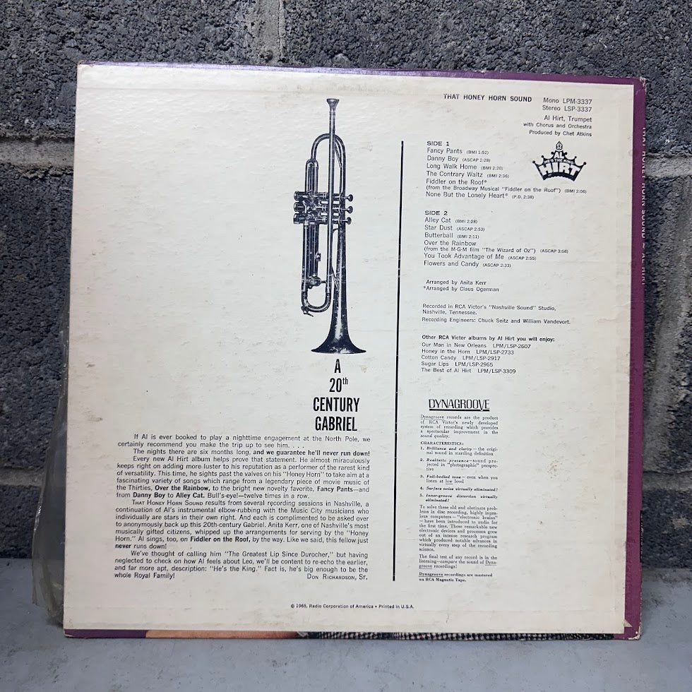 Al Hirt - That Honey Horn Sound