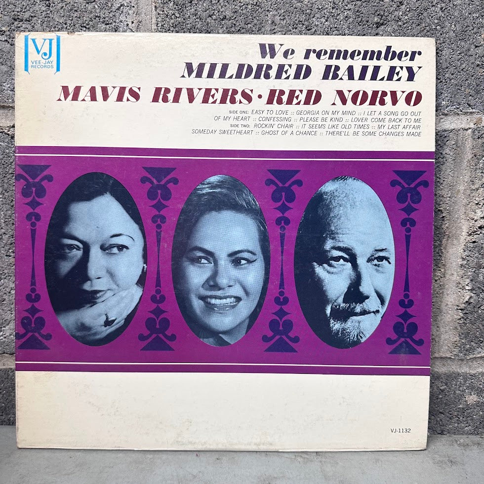 Mavis Rivers & Red Norvo - We Remember Mildred Bailey