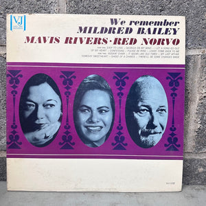 Mavis Rivers & Red Norvo - We Remember Mildred Bailey