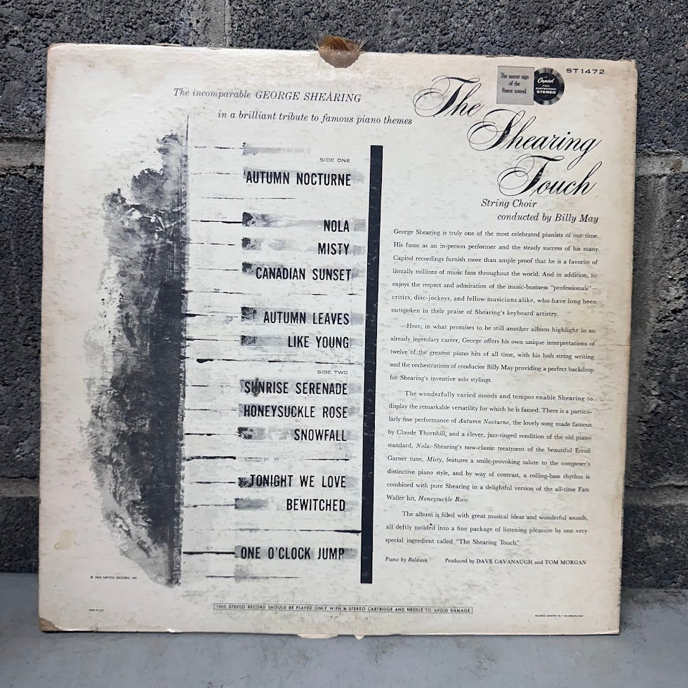 George Shearing - The Shearing Touch