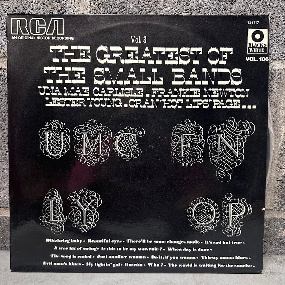 Various Artists - The Greatest of the Small Bands, Vol. 3