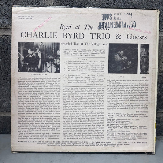 Charlie Byrd Trio & Guests - Byrd at the Gate