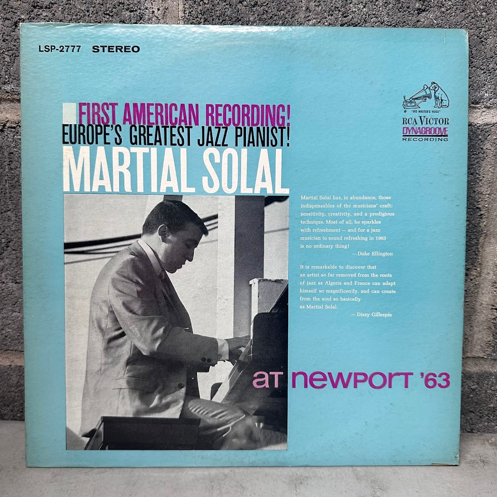 Martial Solal – At Newport ’63