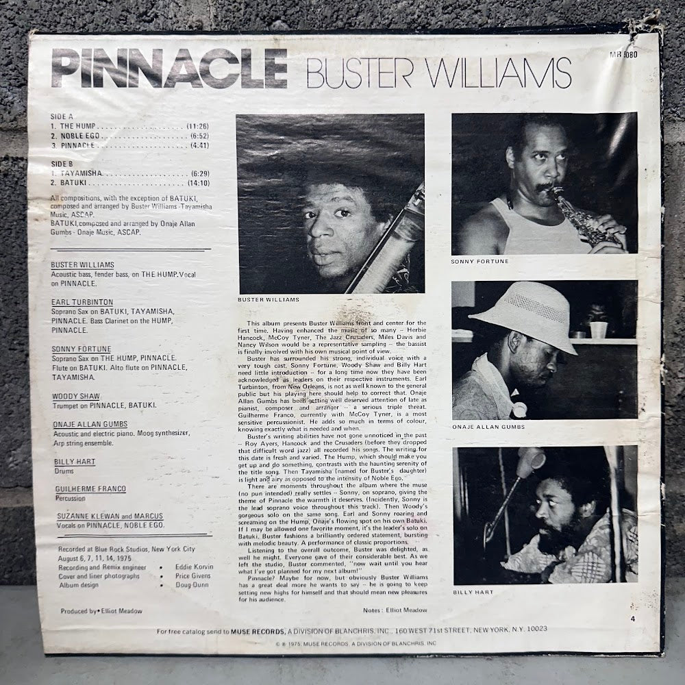 Buster Williams – Pinnacle
