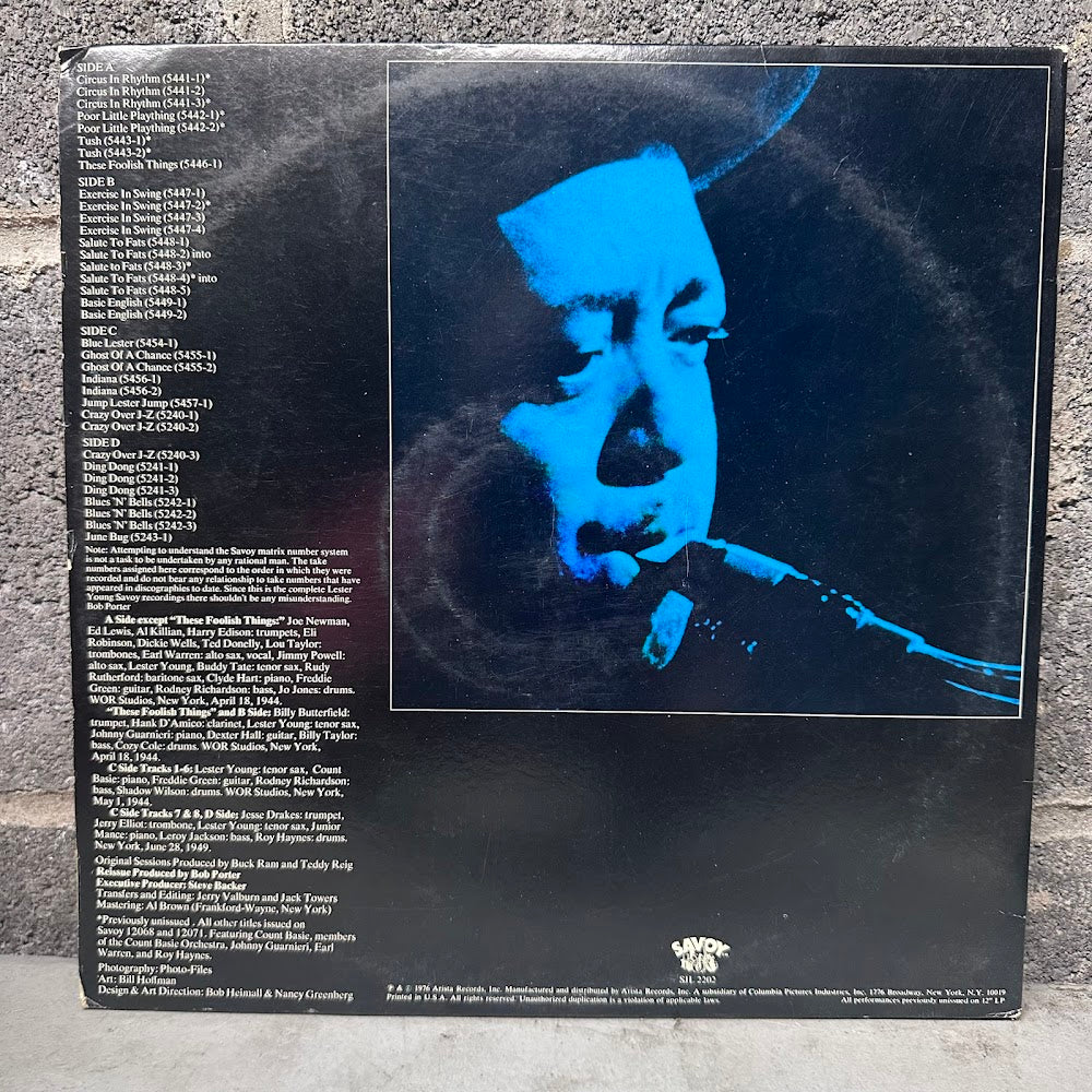 Lester Young – Pres/The Complete Savoy Recordings