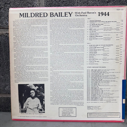 Mildred Bailey – The Uncollected: 1944