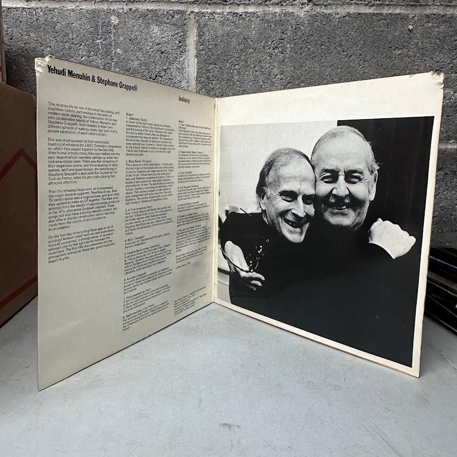Yehudi Menuhin & Stephane Grappelli – Jealousy: Hits of the Thirties