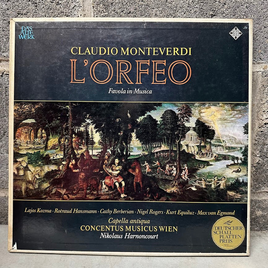 Monteverdi – L'Orfeo – Harnoncourt, Concentus Musicus Wien