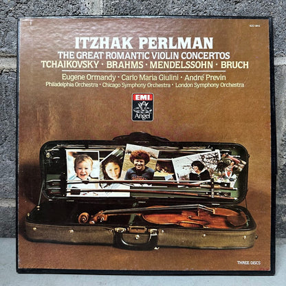 Itzhak Perlman – The Great Romantic Violin Concertos