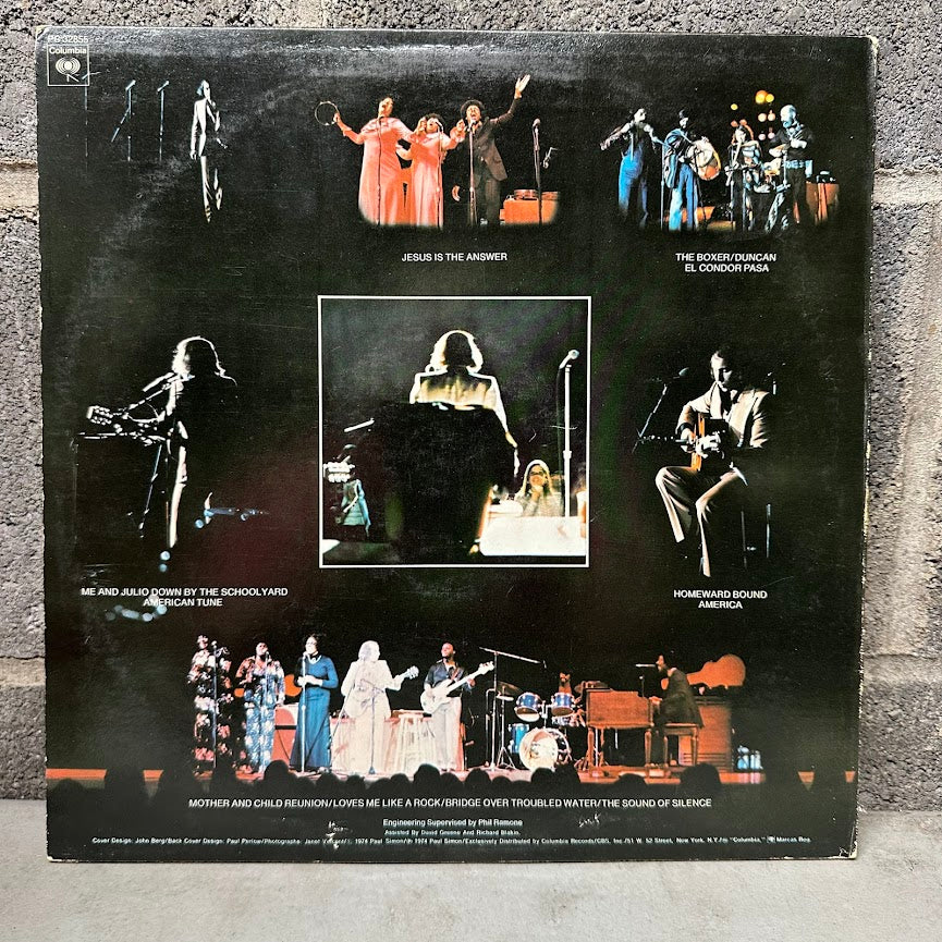 Paul Simon – Paul Simon In Concert: Live Rhymin’