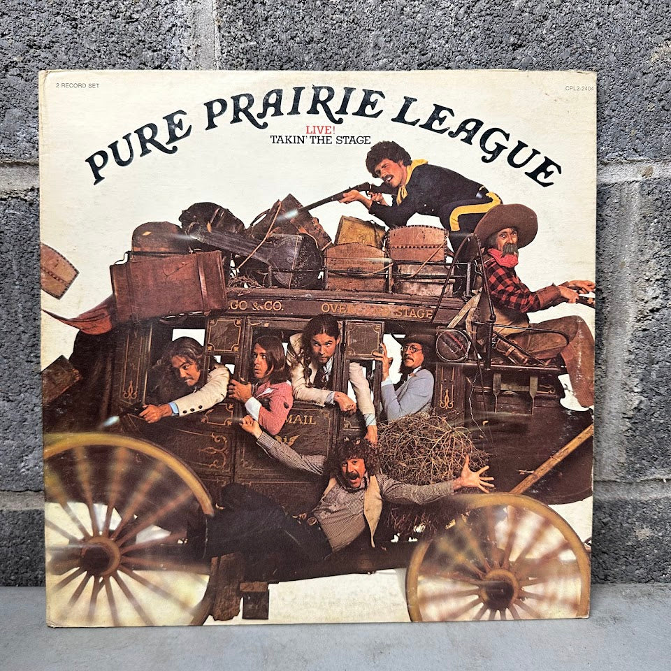 Pure Prairie League – Live! Takin’ the Stage