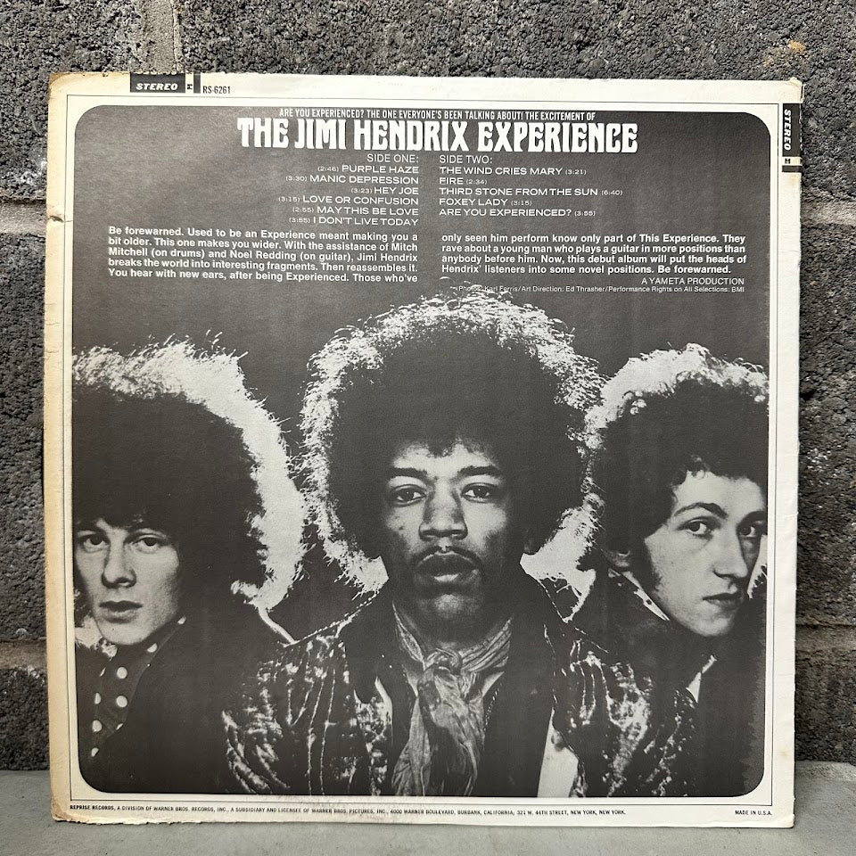 The Jimi Hendrix Experience – Are You Experienced – Friedman & Sons