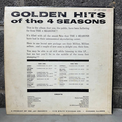 The 4 Seasons – Golden Hits of the 4 Seasons