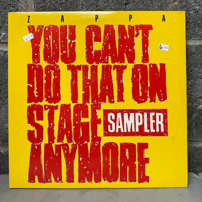 Frank Zappa – You Can’t Do That on Stage Anymore