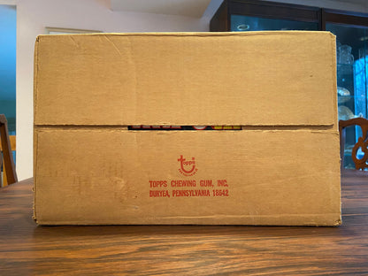 1987 Topps Baseball Rak-Pak Factory Sealed Case