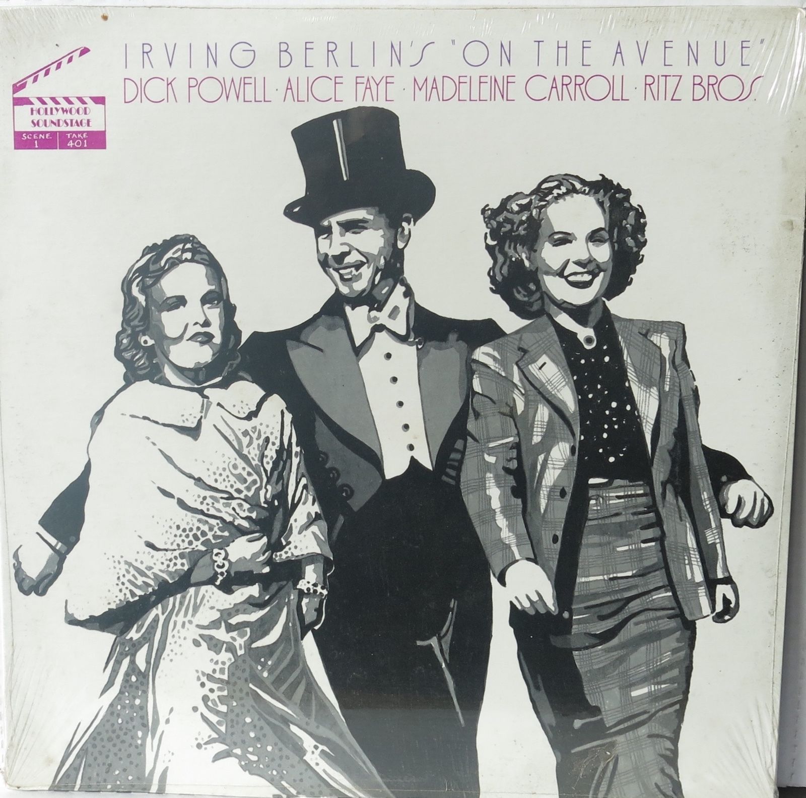 Irving Berlin ‎– Irving Berlin's On The Avenue - Hollywood Soundstage