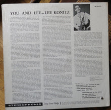 Lee Konitz - You and Lee - Verve