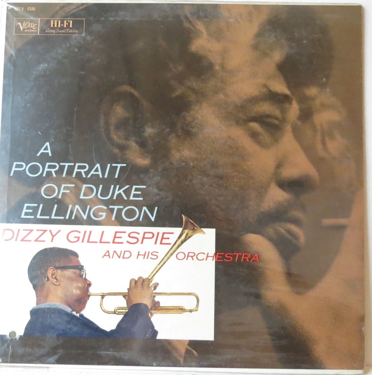 Dizzy Gillespie And His Orchestra ‎– A Portrait Of Duke Ellington - Verve