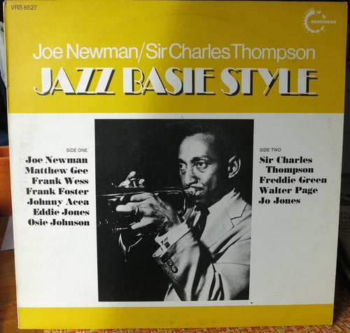 Joe Newman - Sir Charles Thompson ‎– Jazz Basie Style - Vanguard