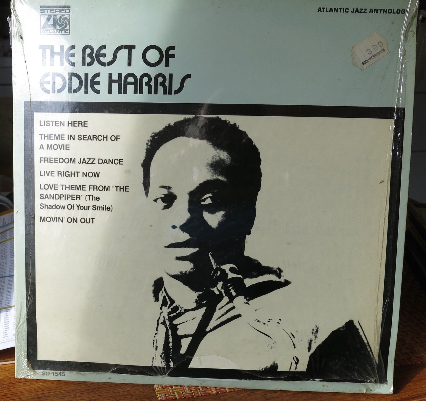 Eddie Harris ‎– The Best Of Eddie Harris - Atlantic