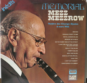 Mezz Mezzrow ‎– Mémorial Mezz Mezzrow