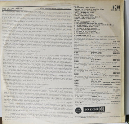 Jazz Gillum ‎– Jazz Gillum 1938-1947