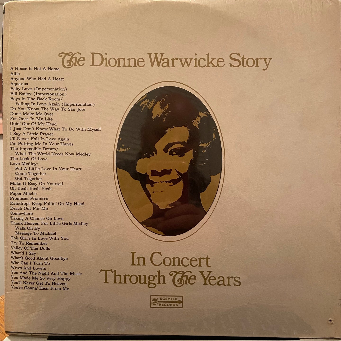 Dionne Warwicke – The Dionne Warwicke Story (A Decade Of Gold)