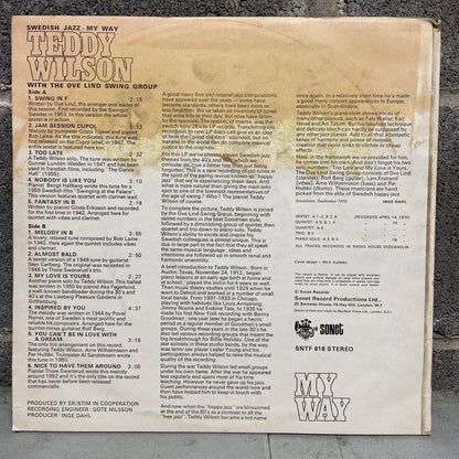 Teddy Wilson & The Ove Lind Swing Group – Swedish Jazz My Way