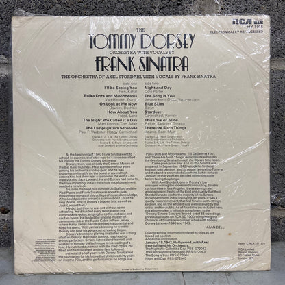 More images  Tommy Dorsey & Frank Sinatra – The Tommy Dorsey Orchestra With Frank Sinatra