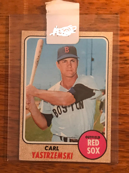 1968 Topps 250 Carl Yastrzemski