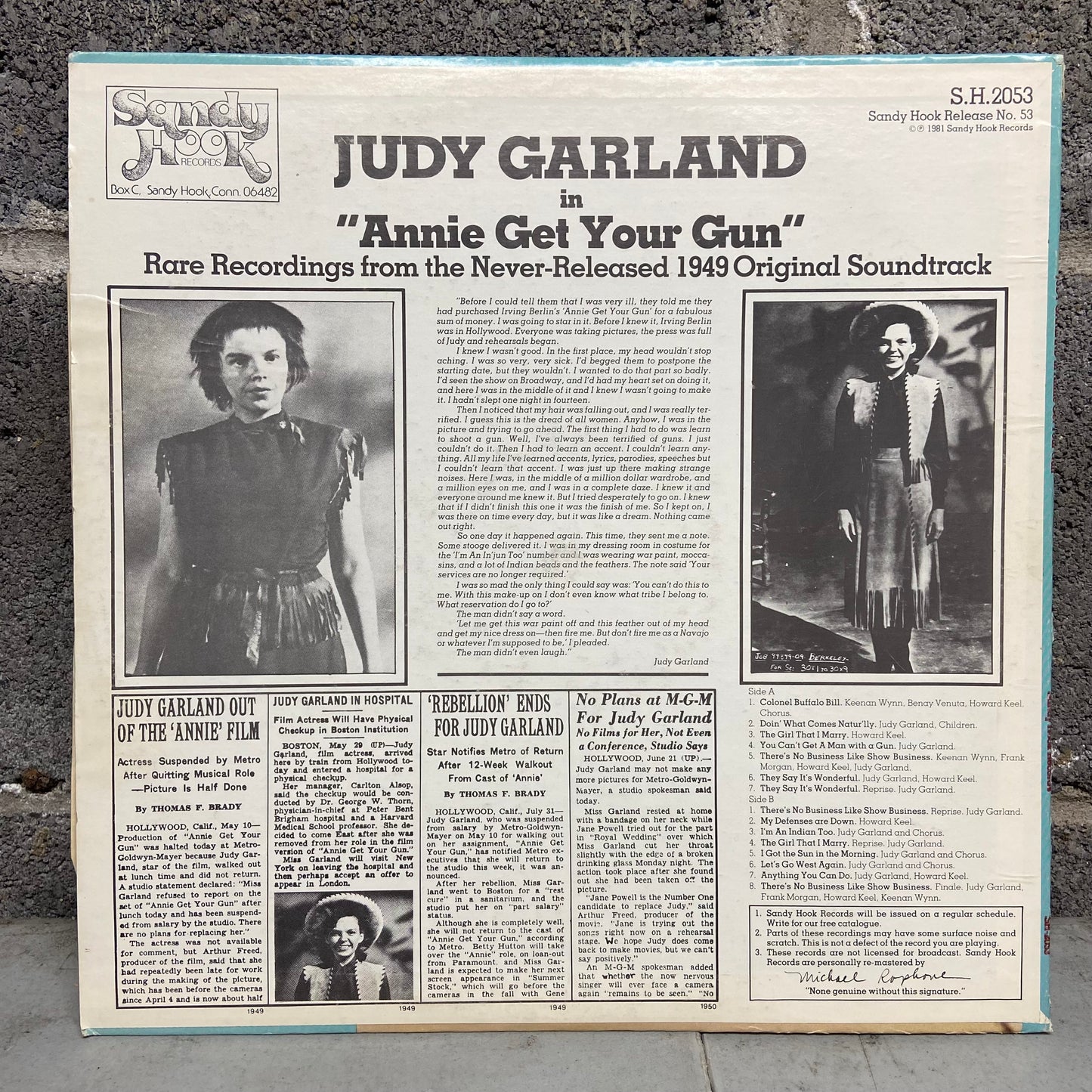 Judy Garland in Annie Get Your Gun