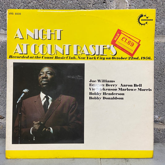 Count Basie's All Stars with Joe Williams – A Night At Count Basie's