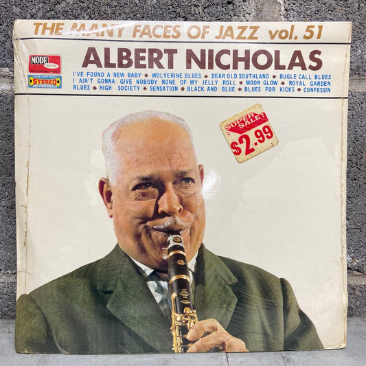 Albert Nicholas – The Many Faces Of Jazz Vol. 51