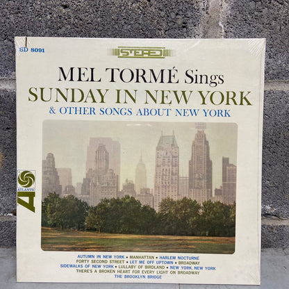 Mel Tormé ‎– Sings Sunday In New York And Other Songs About New York