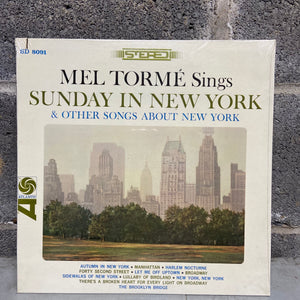 Mel Tormé ‎– Sings Sunday In New York And Other Songs About New York