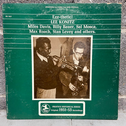Ezz-thetic! - Konitz, Mile Davis, Billy Bauer, Sal Mosca, Max Roach, Stan Levey