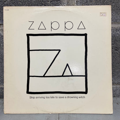 Zappa - Ship Arriving Too Late To Save A Drowning Witch